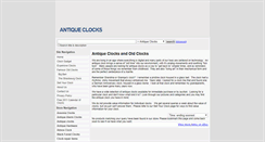 Desktop Screenshot of oldclocks.net